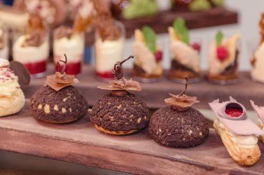 çikolata choux pasta