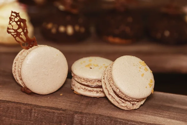 French pastry macaroons — Stock Photo, Image