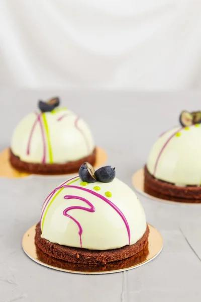 Pâtisseries en mousse française — Photo