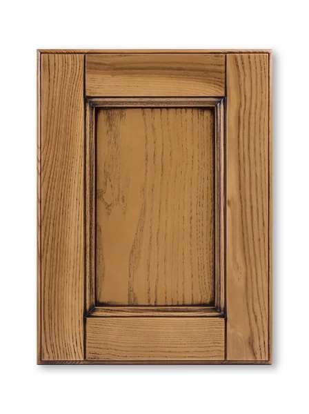Wooden kitchen facade — Stock Photo, Image
