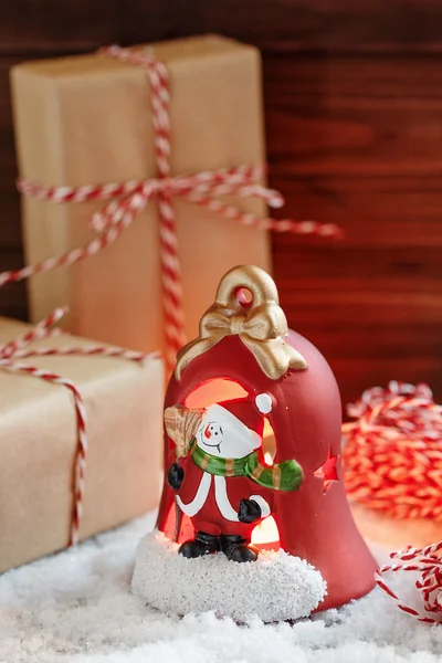 Lanterna decorazione di Natale — Foto Stock