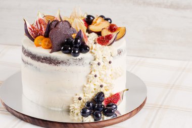 Rustik düğün pastası 