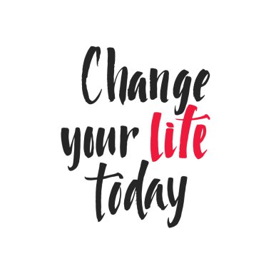 Calligraphic Motivasyon Teklif Afişi. Kalem Kontur Yazı Tipi. Kendinizi motive edin. Elle çizilmiş motivasyonel alıntı. Modern fırça kalem ibaresi