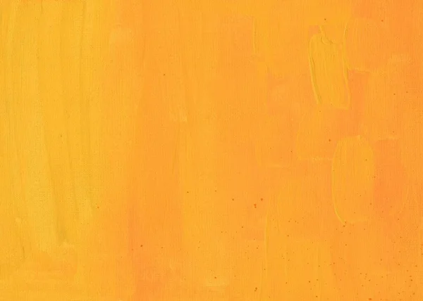 Orange Paint Raster Background. Hand Drawn Brash Strokes Texture.