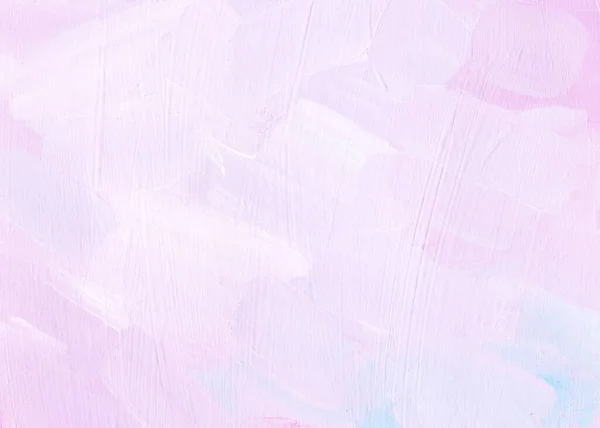 Дитяча Світло Рожева Фарба Растровий Фон Текстура Мальованих Штрихів Рук — стокове фото