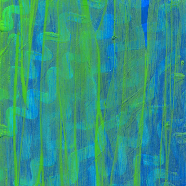 Fondo Raster Pintura Verde Trazos Pestaña Verde Textura — Foto de Stock