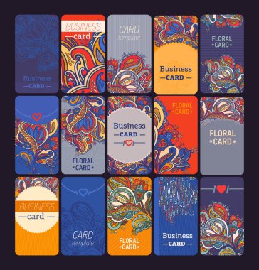 Kartvizit çiçek stilleri