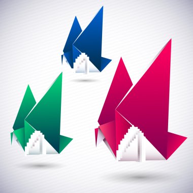 kağıt origami kuş