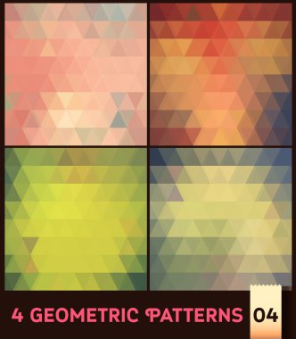 üçgen gökkuşağı arka plan