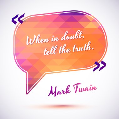 Mark Twain alıntı
