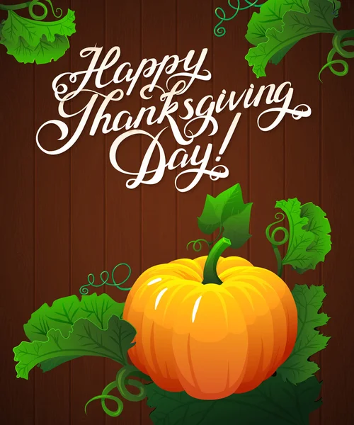 Happy Thanksgiving day banner — Stock vektor