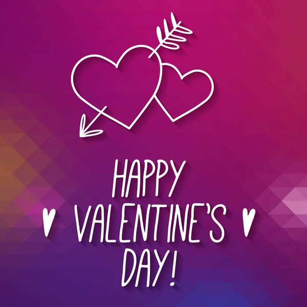 Buon San Valentino card — Vettoriale Stock