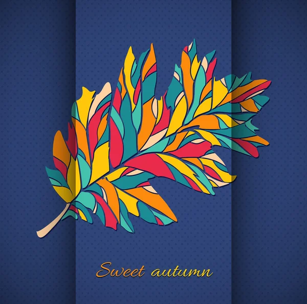 Autumn leaves — Stock Vector