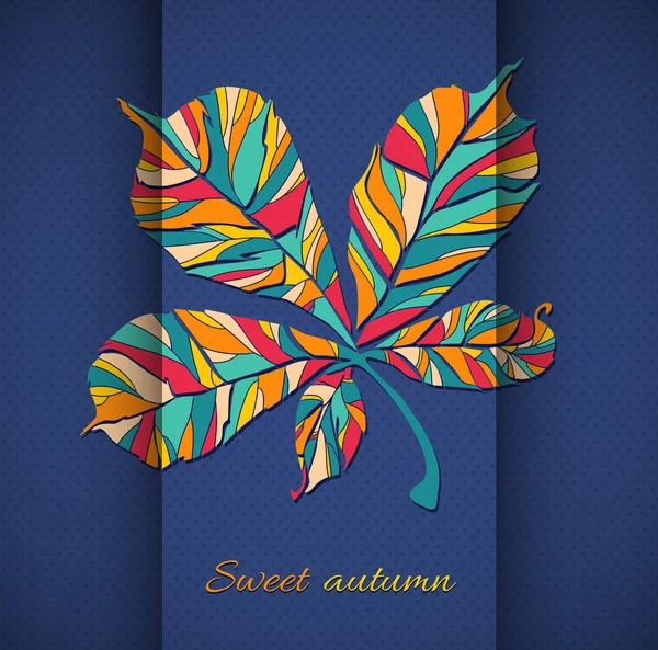 Autumn leaves — Stock Vector