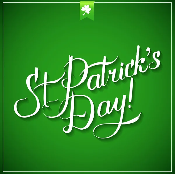 Saint Patrick's Day — Stock Vector