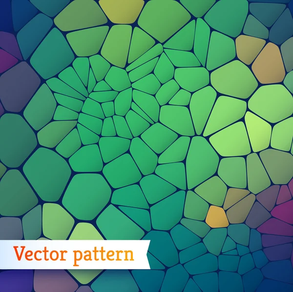 Arka plan renkli çokgen. — Stok Vektör