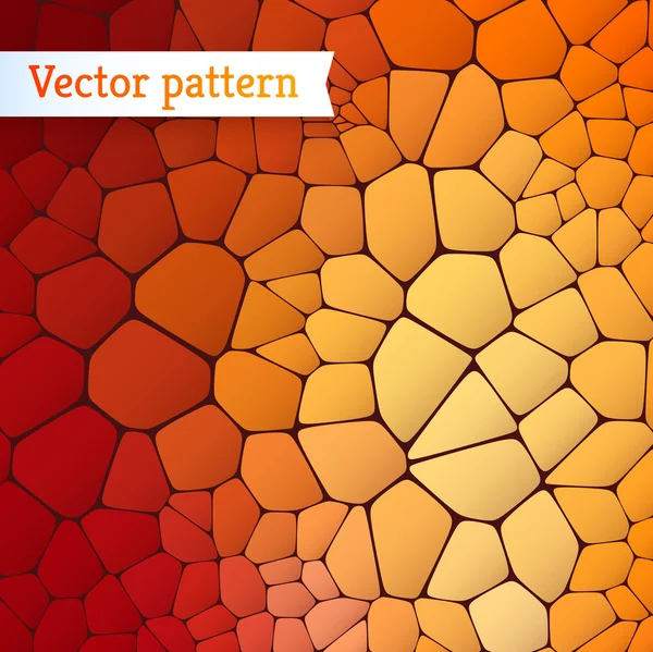 Achtergrond van gekleurde polygonen. — Stockvector