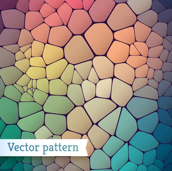Pozadí barevných polygonů. — Stockový vektor