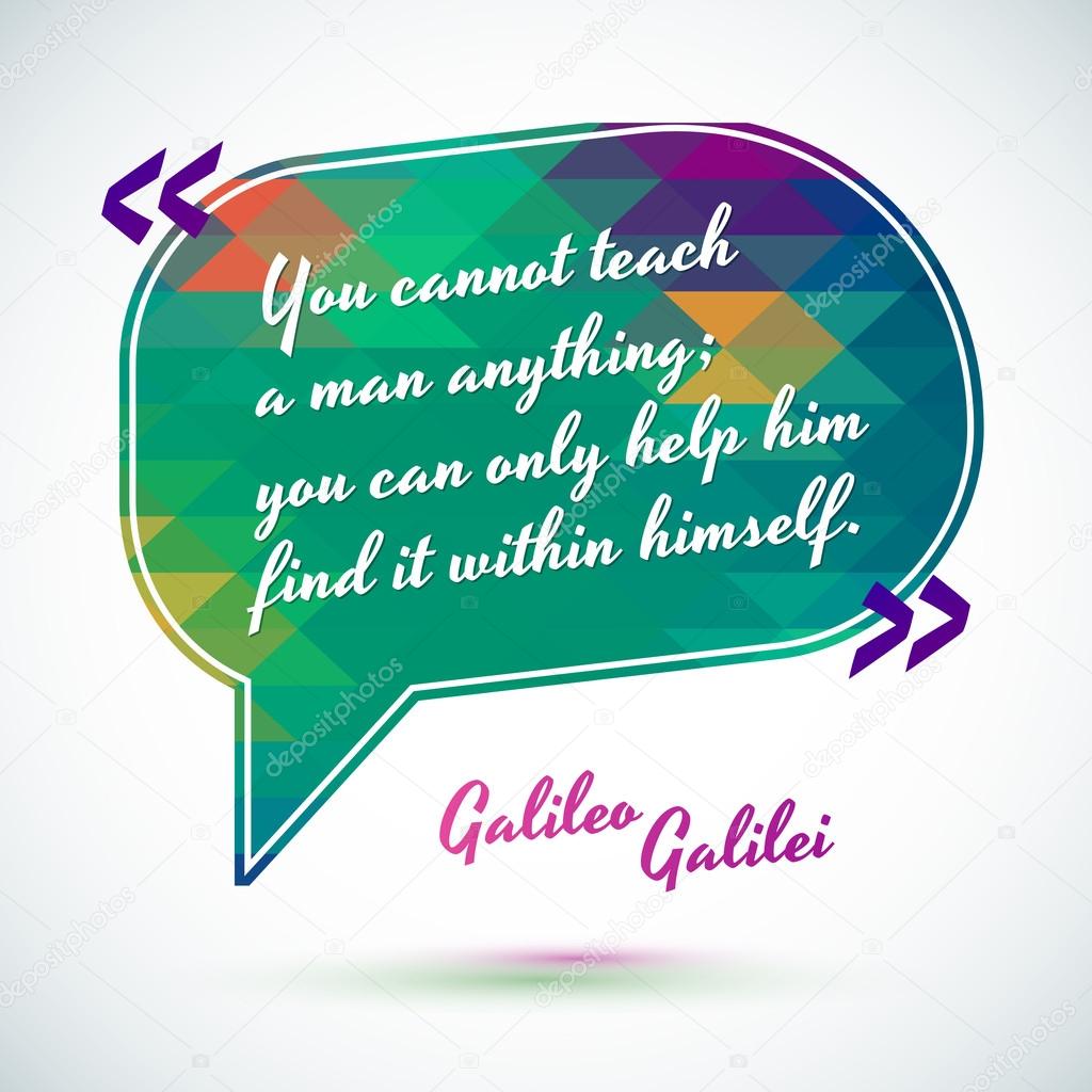 Quote of Galileo Galilei