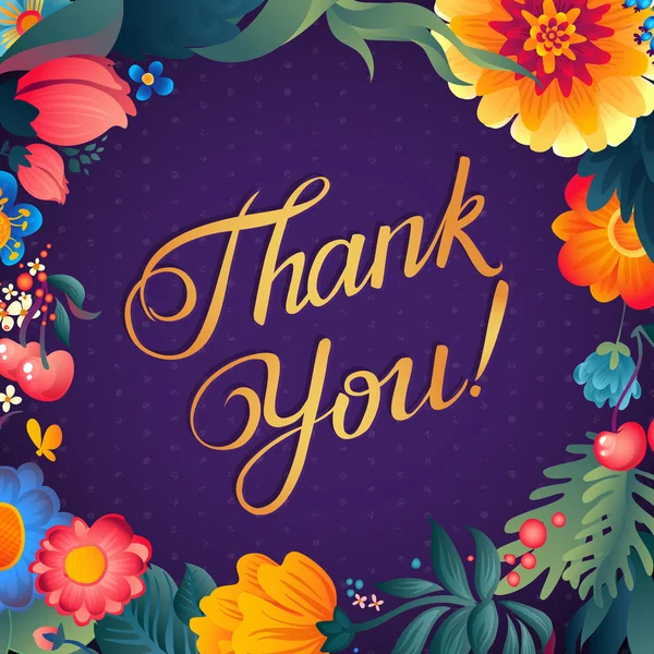 Thank You card Stock Vector Image by ©Lara_Cold_2013 58281129