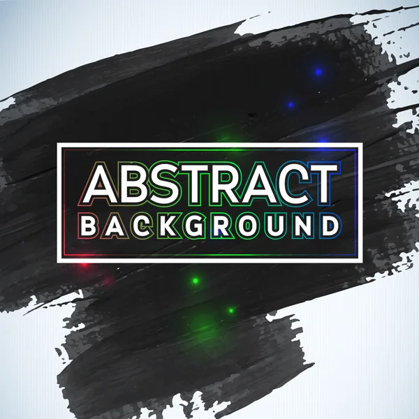 Abstract painted ink stroke background — Stock Vector