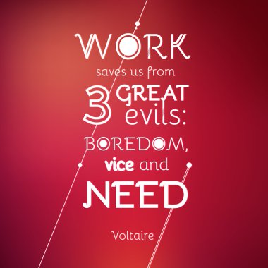 Voltaire tipografik alıntı