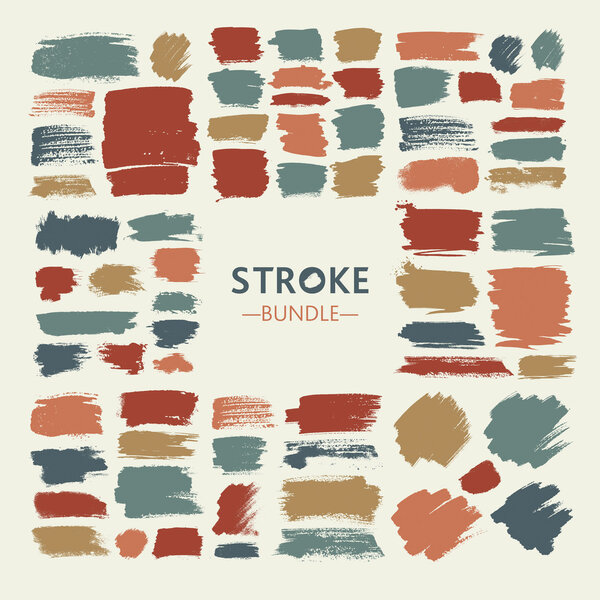 Figured brush strokes