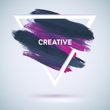 Motivasyon üçgen poster