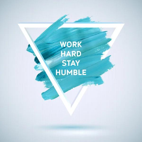 Motivasyon üçgen poster