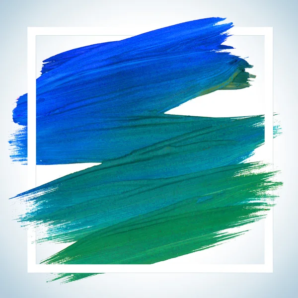 Square acrylic stroke poster space for your text lettering or