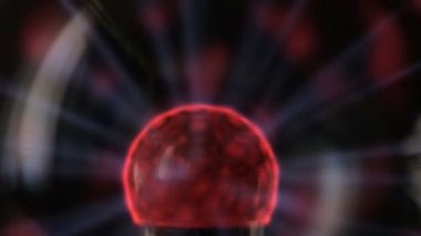 Yıldırım plazma topu siyah