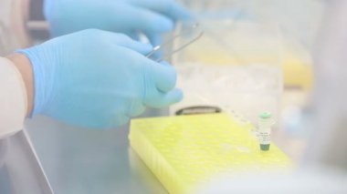 laboratuvar iş yeri için dna testi