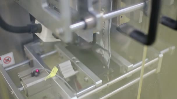 Máquina de embalagem industrial — Vídeo de Stock