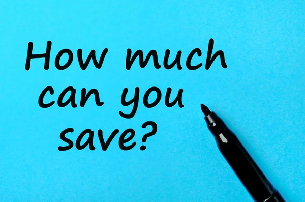 Question Combien pouvez-vous économiser — Photo