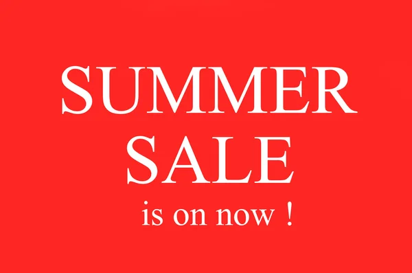 Słowa Summer Sale na tle — Zdjęcie stockowe