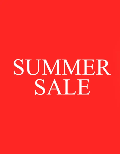 Słowa Summer Sale na tle — Zdjęcie stockowe