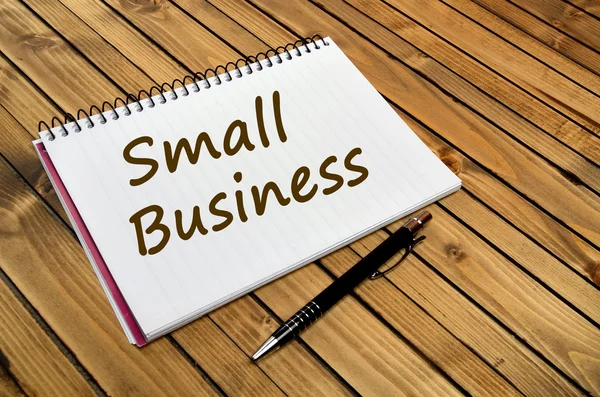 The words Small Business — Stock Photo, Image
