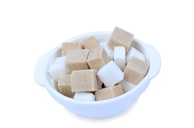 kesme şeker ile kase