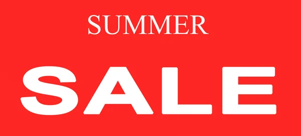 Słowa Summer sale — Zdjęcie stockowe