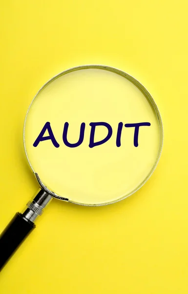 The word Audit on background — Stock Photo, Image
