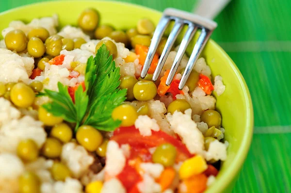 Risotto con verduras — Foto de Stock