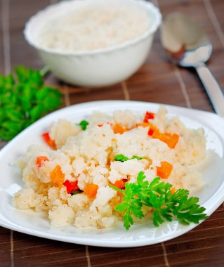 sebzeli risotto