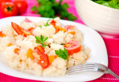 sebzeli risotto