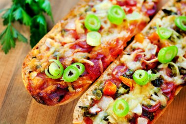 Salam ile Bruschette