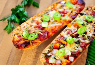 Salam ile Bruschette