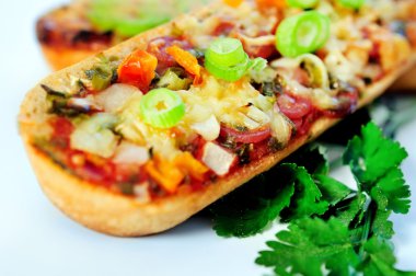 Sebze ile Bruschette