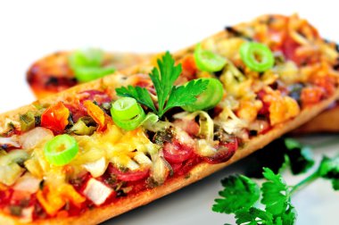 Salam ile Bruschette