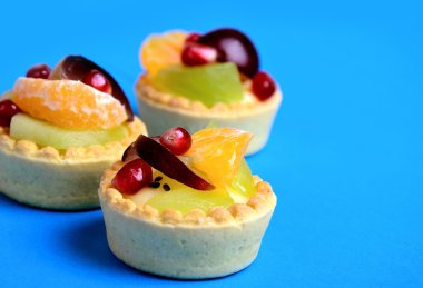 Meyve ile Mini tartes