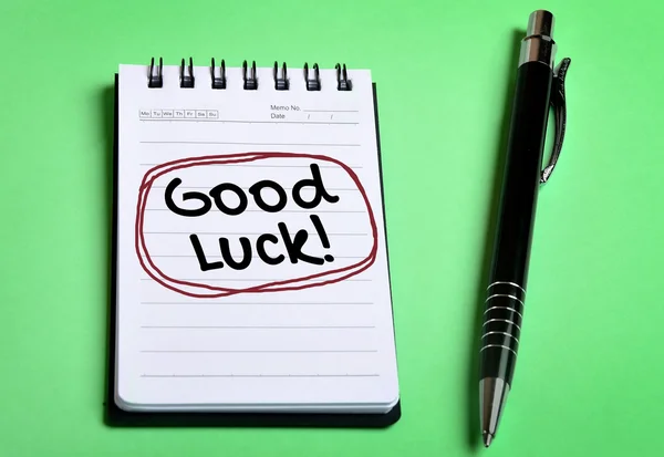 Good Luck word — Stock Photo, Image