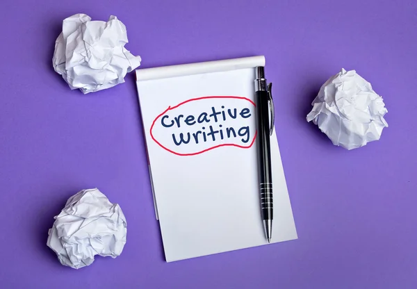 Kreatives Schreiben — Stockfoto